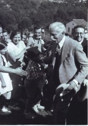 Visita del preseident Macià a Valldoreix el 22 d'octubre de 1933