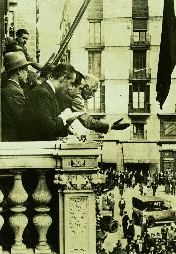Francesc Macià Proclamant la República Catalana
